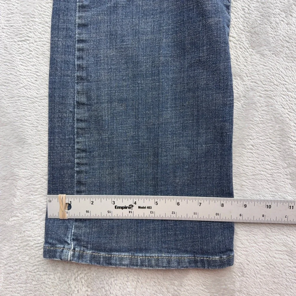 Levi's Jeans Womens 8M Blue Perfectly Slimming Boot Cut 512 Flap Pocket Denim